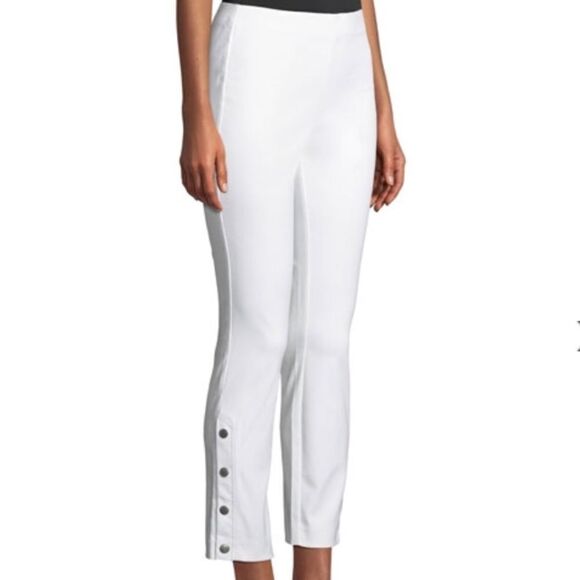 Rag & Bone Simone Cropped Side Snap Pants Sz 6 - Picture 1 of 8